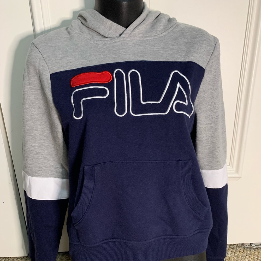 FILA Hoodie Preloved Kids Size Large